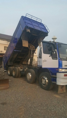 รถบรรทุก 12 ล้อดัมพ์ HINO รุ่น FM2KNLD  260 แรงม้า  ปีจดทะเบียน 2539