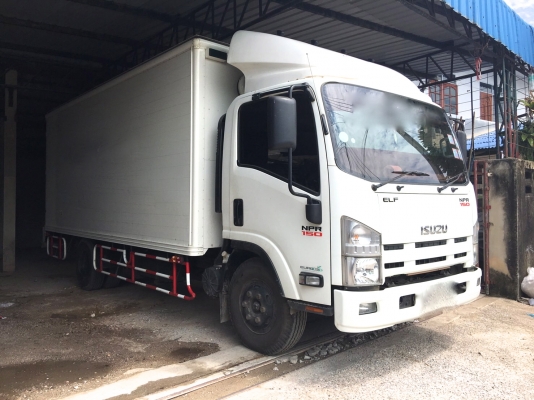 รถอีซูซุ 6 ล้อ ( ตู้แห้ง ) 150 แรงม้า. ปี 53.  ( รถวิ่ง 15x,xxx กม. )    สนใจติดต่อ  081 - 6079515