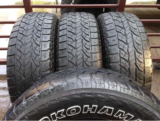 ยาง All Yokohama 245 70 16 ปลายปี11 พร้อมใช้งาน ราคาไม่แพง