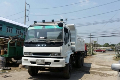 10ล้อดั้ม ISUZU DECA 320ปี48 ดั้มสามมิตรแท้ มีระบบลากลูกยางใหม่10เส้น 10ล้อดั้ม ISUZU DECA 320ปี48 ดั้มสามมิตรแท้ มีระบบลากลูกยางใหม่10เส้น