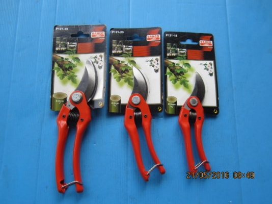 ขายกรรไกรตัดกิ่งไม้ขนาด7" BAHCO Made in FRANCE.
