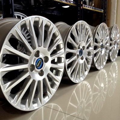 ล้อแท้16 นิ้ว รุ่น15ก้าน ของออกห้างแท้ 4รู100 เช็คดุ้งแล้ว กว้าง 6 นิ้ว ET47.5 ตจวส่งได้ครับ