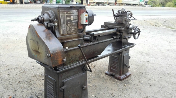Sell> ขายแท่นกลึง‬ TA SHING 4 ฟุต เกียร์กระตุก เฟืองครบ หน้าแท่นสวยไม่มีที่ติ เดินออโต้ กลึงเกลียว ได้หมด