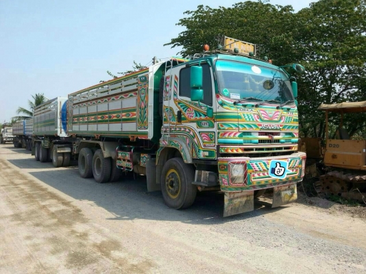 ขาย พ่วงแม่ลูกดัมพ์ ISUZU 360 ปี 52 สภาพสวยพร้อมใช้ ติดต่อได้ที่คุณ อ๊อฟ พิจิตร 086-737-9991