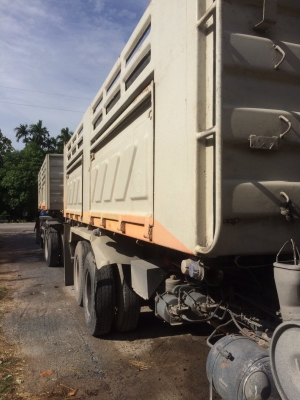 ขายด่วนสิบล้อดั้มสามมิตร3H. 195แรง ปี38ไฟฟ้า หัวสีเดิม เครื่องเกียร์เดิม สภาพสวยพร้อมใช้