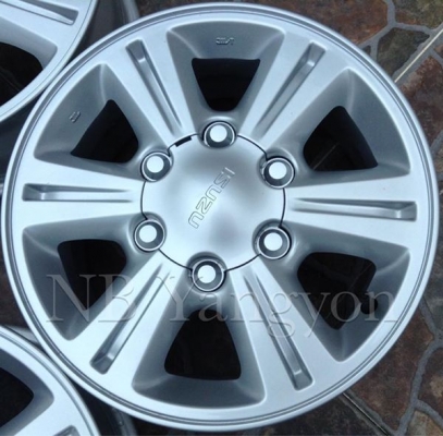 ล้อแม็ก Isuzu 6รู ขอบ15 ถอดป้ายแดง