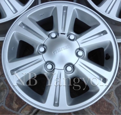 ล้อแม็ก Isuzu 6รู ขอบ15 ถอดป้ายแดง