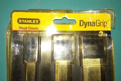 ขายสิ่วSTANLEY แพ็คชุด3ด้ามงานเก่าเก็บขนาด1",3/4",1/2"งานดี