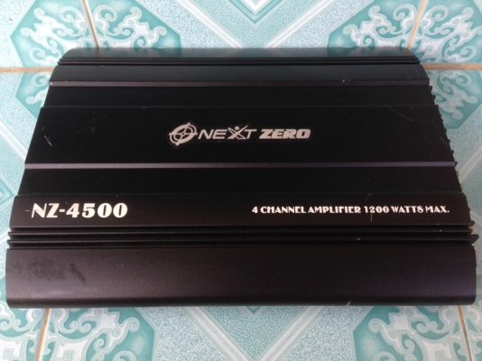 แอมป์4chคลาสเอบี Next zero(ค่ายโอเวอร์แมท) มือสองสภาพดี เดิมๆไม่เคยซ่อมใช้งานปกติ เสียงดีมาก ขาย 1850 บาท สนใจ0892425454 อยู่สระบุรีส่งได้