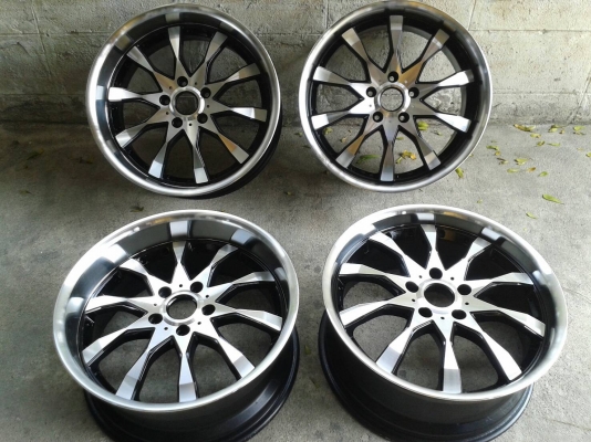 ขอบ18นิ้ว5รู114 สวยๆ 4 ล้อ ราคา 8500 บาท