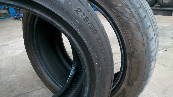 ยาง kumho 215/50R17 ยางปี 15