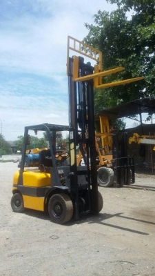 โฟล์คลิฟต์ TCM 2.5 ตัน เครื่องนิสสัน ใช้ได้ 2 ระบบ สภาพดี ใช้งานได้ทันที