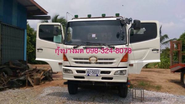 ขายรถบรรทุกไม่ดัมพ์ 12 ล้อ HINO MEGA เครื่อง 320 แรง ปี 48 มีระบบลากลูก เครื่องเดิม เกียร์เดิม รถไม่เคยทำสี ทะเบียนพร้อม ขายรถบรรทุกไม่ดัมพ์ 12 ล้อ HINO MEGA เครื่อง 320 แรง ปี 48 มีระบบลากลูก เครื่องเดิม เกียร์เดิม รถไม่เคยทำสี ทะเบียนพร้อม