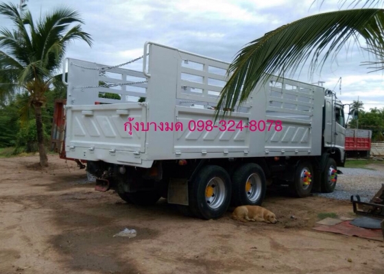 ขายรถบรรทุกไม่ดัมพ์ 12 ล้อ HINO MEGA เครื่อง 320 แรง ปี 48 มีระบบลากลูก เครื่องเดิม เกียร์เดิม รถไม่เคยทำสี ทะเบียนพร้อม ขายรถบรรทุกไม่ดัมพ์ 12 ล้อ HINO MEGA เครื่อง 320 แรง ปี 48 มีระบบลากลูก เครื่องเดิม เกียร์เดิม รถไม่เคยทำสี ทะเบียนพร้อม