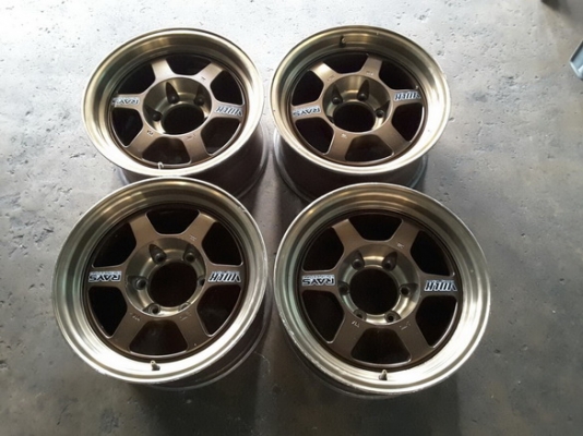 ล้อ TE37x ขอบ 16*8 ET0  สภาพดี สวยๆ 1ชุด