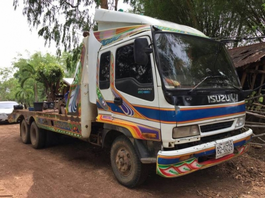 ขาย 695,000 ISUZU DECA ล้อเตี้ย  FRR12C ( 2 เพลา มี DL) ยาง 8.25-16 เครื่อง 6HH1-210 แรง พร้อมบันไดไฮโดลิก เอกสารเล่มทะเบียน  090-772-3710 090-772-3708