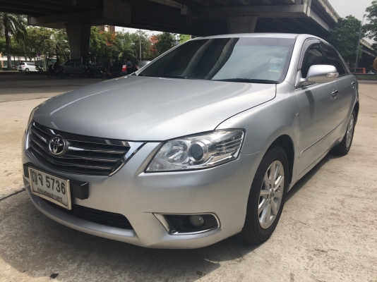 toyota camry 2.0g minor change สีเทา ปี 2010จด11 สีสวยภายในสะอาด รถมือเดียว