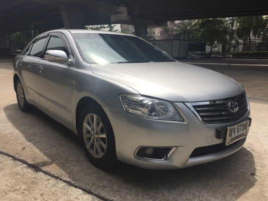 toyota camry 2.0g minor change สีเทา ปี 2010จด11 สีสวยภายในสะอาด รถมือเดียว