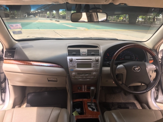toyota camry 2.0g minor change สีเทา ปี 2010จด11 สีสวยภายในสะอาด รถมือเดียว