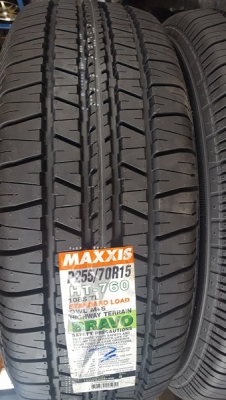ขายยางใหม่ 255/70/15 ปี 16 MAXXIS BRAVO HT760 4เส้น11800