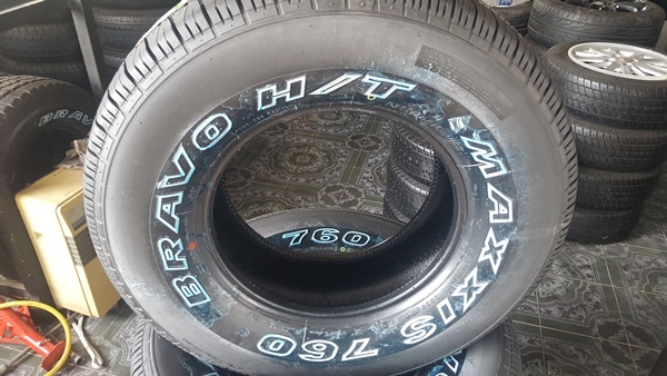 ขายยางใหม่ 255/70/15 ปี 16 MAXXIS BRAVO HT760 4เส้น11800