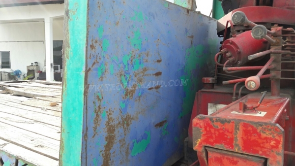 รถเทเลอร์ท้ายเป็ด 10 ล้อติดตั้งเครน 3 ตัน  ยี่ห้ออีซูซุ  ขนาด 175 แรงม้า  ติดเครน 3 ตัน