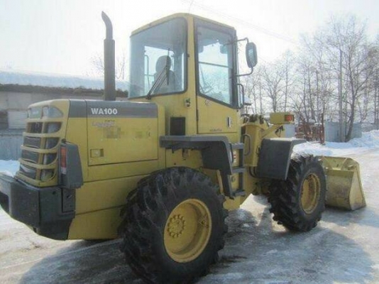 KOMATSU WA100-3 สภาพไร้ที่ติ เก่าญี่ปุ่น ราคาถูก พร้อมใช้งาน โทร.090-986-2521 อ๊อบ