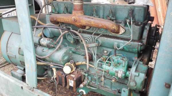 ** SOLD ** เครื่องปั่นไฟ ONAN Made in USA ขนาด 60 KVA.เครื่องดีเซล 6 สูบ ALLIS-CHALMERS จ่าย 2 ระบบ 220 // 380V