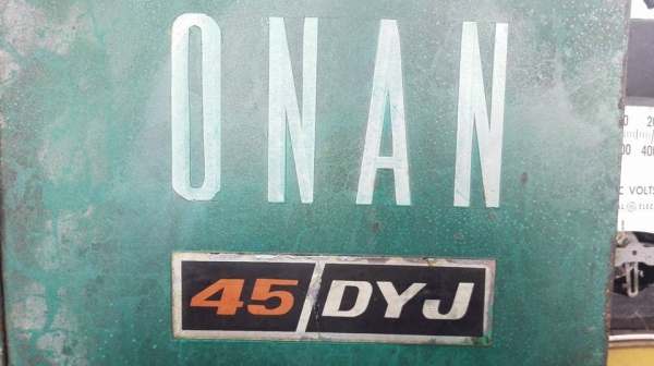 ** SOLD ** เครื่องปั่นไฟ ONAN Made in USA ขนาด 60 KVA.เครื่องดีเซล 6 สูบ ALLIS-CHALMERS จ่าย 2 ระบบ 220 // 380V