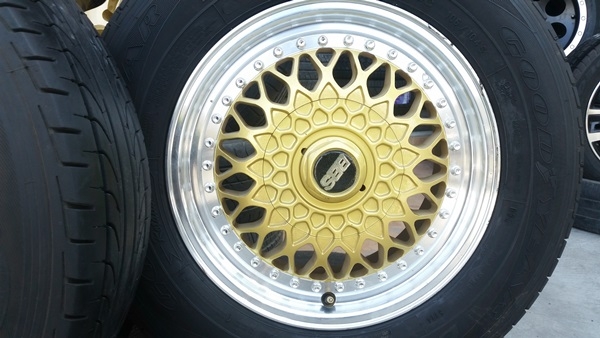 ขายล้อBBS ขอบ15 6 รู กว้าง 7 ยาง205/70/15 4 ล้อ