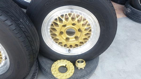 ขายล้อBBS ขอบ15 6 รู กว้าง 7 ยาง205/70/15 4 ล้อ