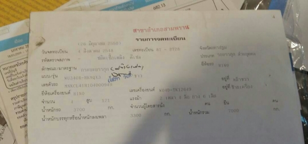 จองแล้วรับ(มัดจำ)เรียบร้อย ครับ  ฮีโน่ DUTRO121ยูโรทูปี48ช่วงยาว4.30ม แอร์ พ.เวอร์ สภาพดีพร้อมใช้งาน ทะเบียนพร้อมโอน