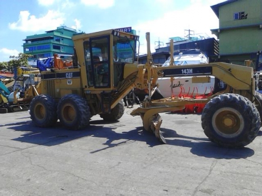 รถเกรด CATERPILLAR รุ่น143 H 3 เพลา รถเกรด CATERPILLAR รุ่น143 H 3 เพลา