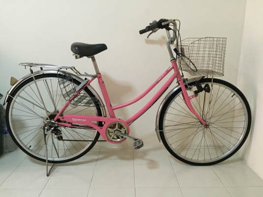 ขายจักรยานแม่บ้านญี่ปุ่นแท้ มีเกียร์ 6 speed สภาพสวย ราคา 2,800 บาท