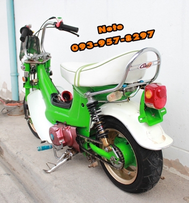 ชาลี ญี่ปุ่นแท้ๆ Honda Chaly ราคาพิเศษ 15,900 บาท ✅เครื่อง Hondaเวฟ100 สียิงทรายสวยๆ ฟิตมาใหม่ๆแน่นๆ ✅ล้อโต หลังหน้าหน้ากว้างกว่าล้อหน้า ตามแนวญี่ปุ่น ✅กันตก บังลมของใหม่ ✅ท่อตามรูปเสียงนุ่มดี ✅คาบูแดชแท้ เดินเบานิ่ง ✅บังโคลนหน้า-หลังเหล็ก ✅โช๊คหน้าเดิม-ห