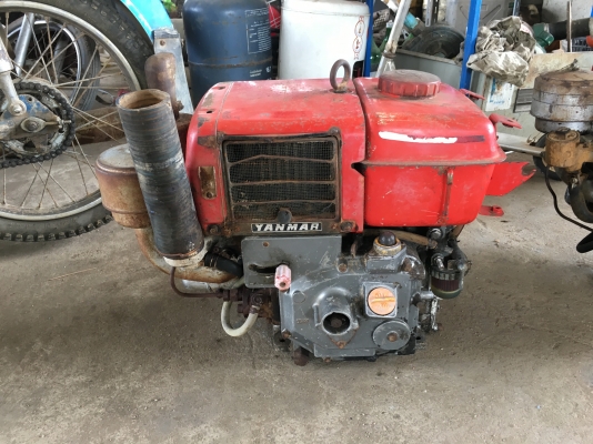 ขายหัวรถไถยันมา 5แรง