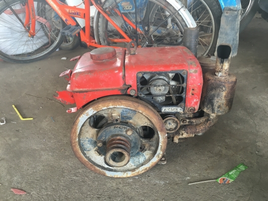 ขายหัวรถไถยันมา 5แรง