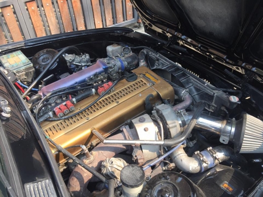 BMW E30 COUPE 89 สีดำ เครื่อง 1JGTE เกียร์ออโต้ทำเยอะมาก