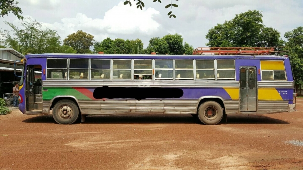 ขาย รถบัสพัดลม ยาว 11.50 เมตร คัสซี BENZ เครื่อง PE6 260 แรงม้า ช่วงล่าง NISSAN เบรคทิฟฟี่ ทะเบียนเต็มพร้อมโอน รถใช้งานอยู่ประจำครับ