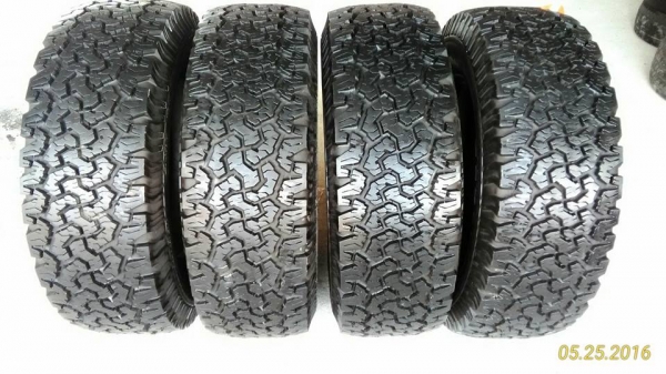 BF GOODRICH ALLTERRAIN 265-70-17 ปี12 สภาพใหม่สุดๆครับ ติดหนวดทุกเส้น ขายถูกๆ