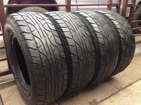 ยาง All Dunlop 265 70 16 กลางปี14 พร้อมใช้งาน ราคาไม่แพง