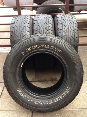 ยาง All Dunlop 265 70 16 กลางปี14 พร้อมใช้งาน ราคาไม่แพง