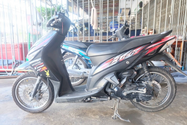 ขายฮอนด้า Click 110 ปี 51 สีแดงดำ