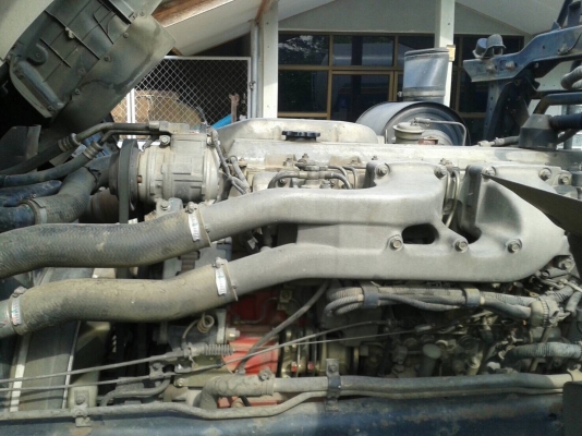 รถฮีโน่ 10 ล้อ หัวลาก 320 แรงม้า. ปี 49. , ( ขาย แม่ , ลูก. )    สนใจติดต่อ  081 - 6079515