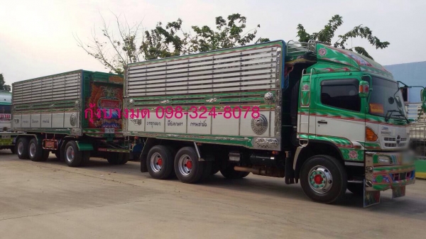 ขายรถพ่วงดัมพ์ Hino S500 เครื่อง 344 แรง พ.ย.ปี 56 เฟืองเร็ว กระบะดัมพ์มิเนียมแม่ลูก อู่ ส.สมบัติ ลูก 3 เพลาแท้ ทะเบียนพร้อม ขายรถพ่วงดัมพ์ Hino S500 เครื่อง 344 แรง พ.ย.ปี 56 เฟืองเร็ว กระบะดัมพ์มิเนียมแม่ลูก อู่ ส.สมบัติ ลูก 3 เพลาแท้ ทะเบียนพร้อม