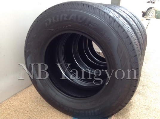 ยาง Bridgestone Duravis 215-70-15 ปี16