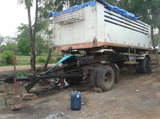 ขายลูกพ่วง สองคานดั๊ม ยาว6.5เมตร สภาพสวยพร้อมใช้