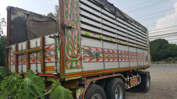 HINO 344 แรง ปี 54 ดั้มพ์แม่ + ลูก 24ล้อ  คอกเกษตร  ราคา  2,650,000 บาท