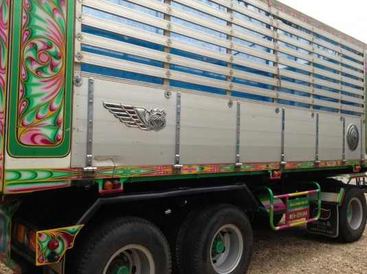 ฮีโน่  344 แรง ปี 55  ดั้มพ์ แม่+ลูก 3 คาน  ราคา  2,680,000  บาท