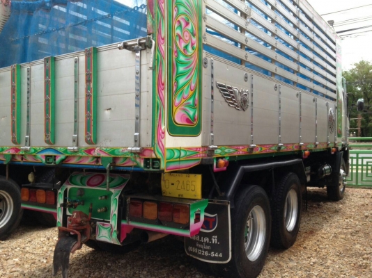 ฮีโน่  344 แรง ปี 55  ดั้มพ์ แม่+ลูก 3 คาน  ราคา  2,680,000  บาท